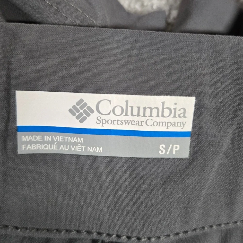 Columbia Pull On Hiking Active Shorts  Elastic Waist Pocket Gray Women's Size S